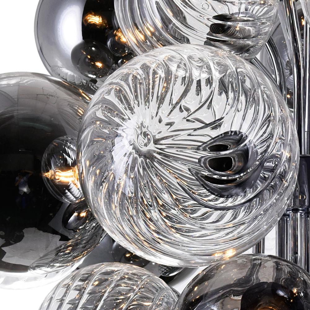 Pallocino 15 Light Chandelier With Chrome Finish