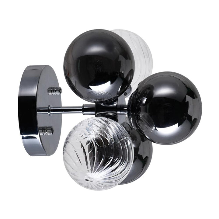 Pallocino 3 Light Sconce With Chrome Finish