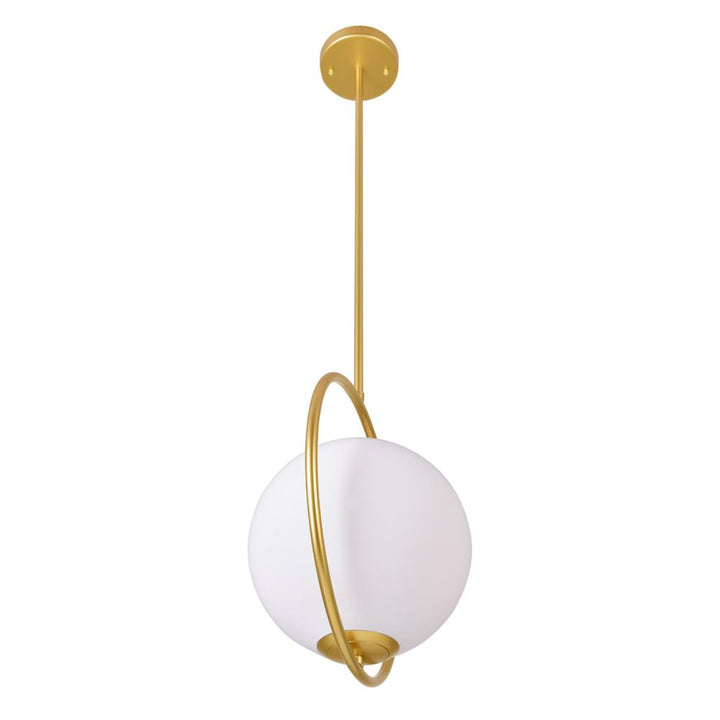 Celeste 1 Light Mini Pendant With Medallion Gold Finish