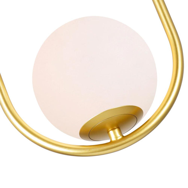 Celeste 1 Light Mini Pendant With Medallion Gold Finish
