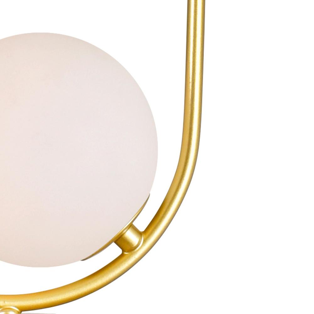 Celeste 2 Light Lamp With Medallion Gold Finish