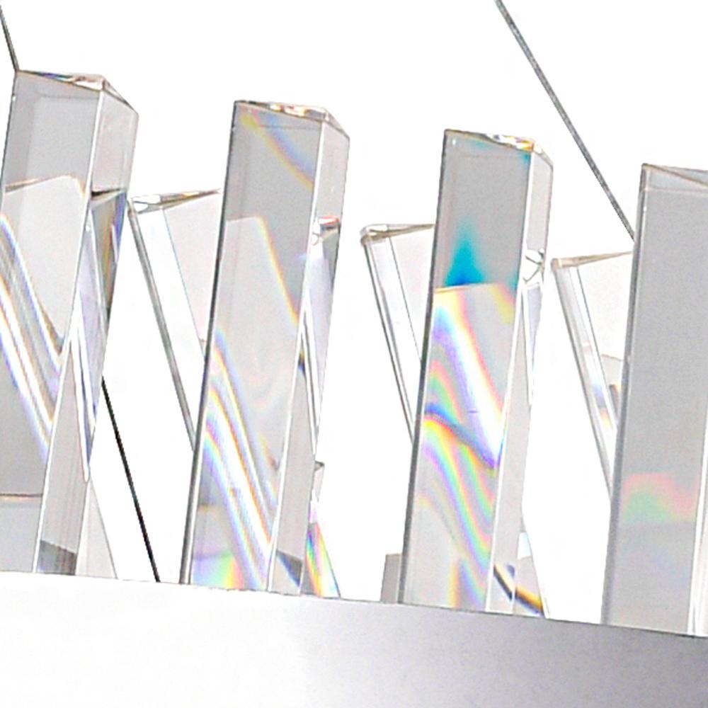 Glace LED Chandelier With Chrome Finish