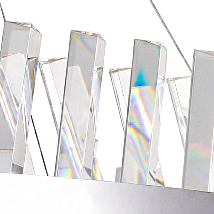Glace LED Chandelier With Chrome Finish