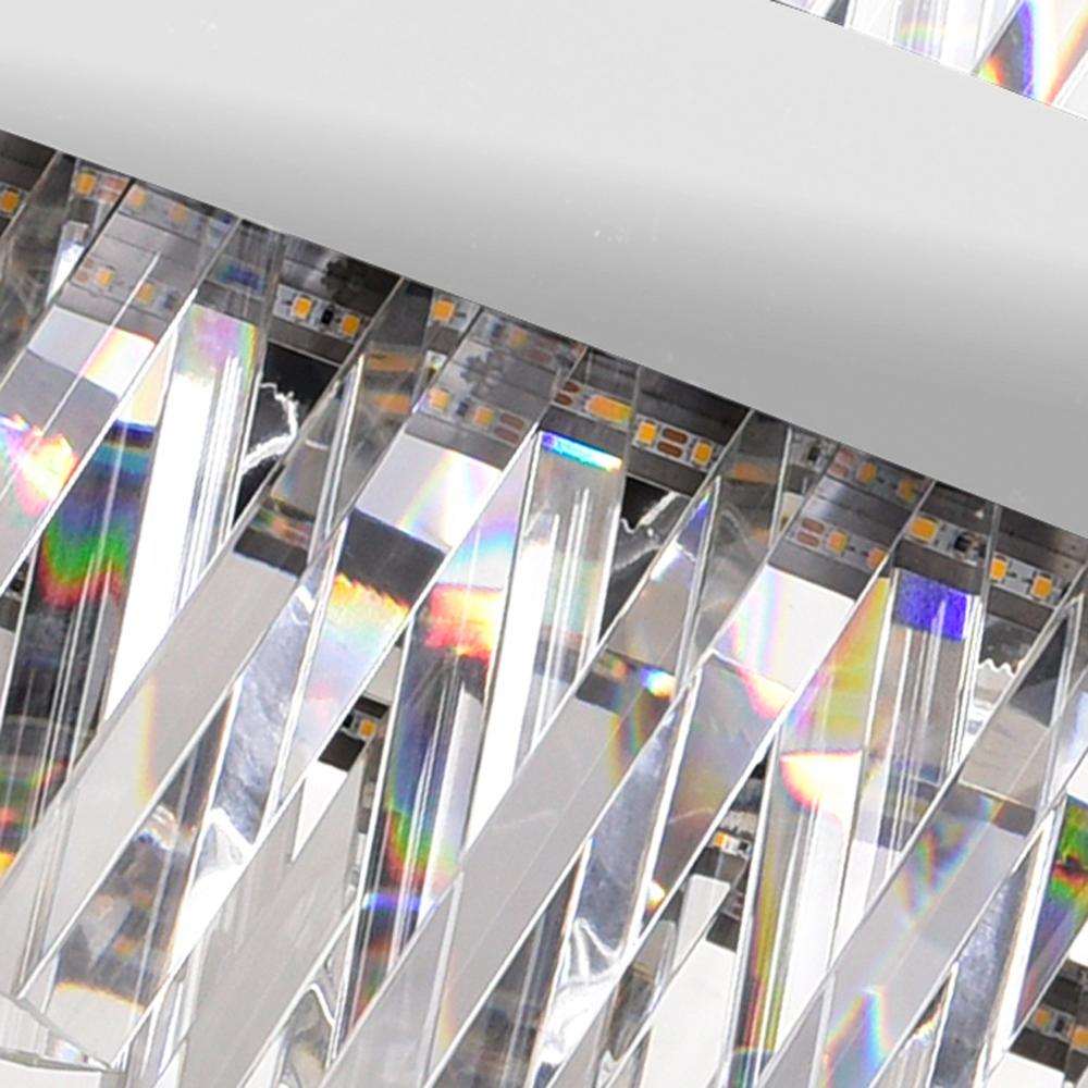 Glace LED Chandelier With Chrome Finish