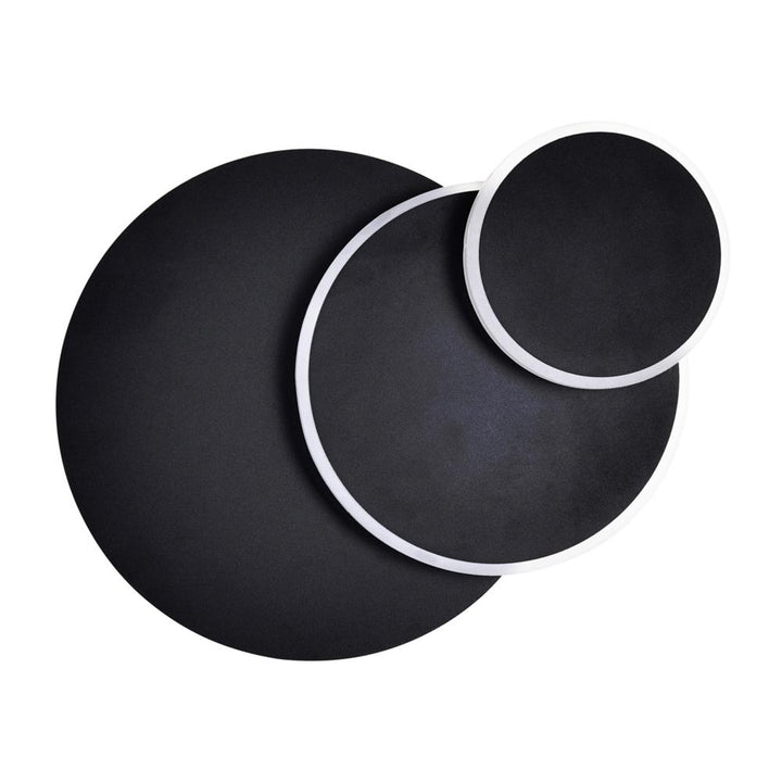 Private I LED Sconce With Matte Black Finish