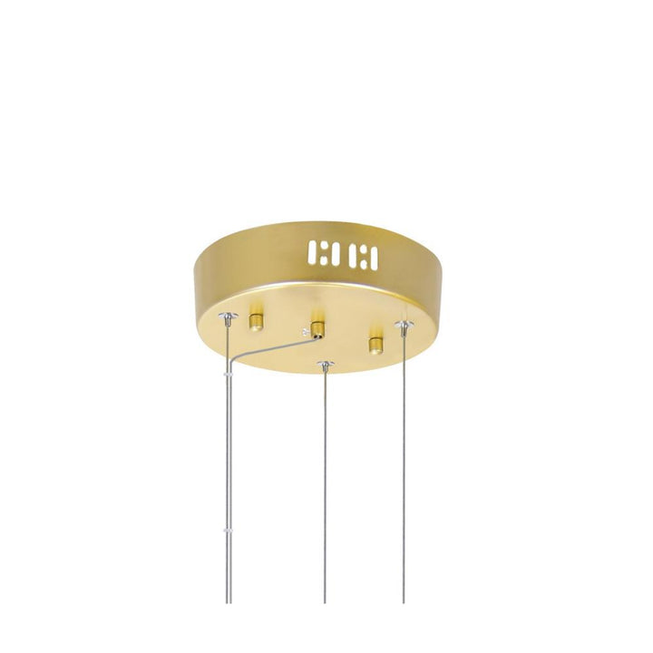Millipede 32 in LED Satin Gold Chandelier