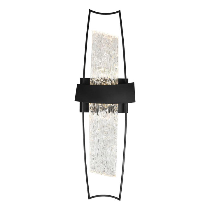 Guadiana Integrated LED Black Wall Light