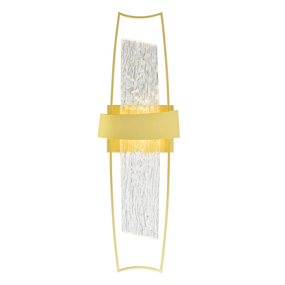 Guadiana Integrated LED Satin Gold Wall Light