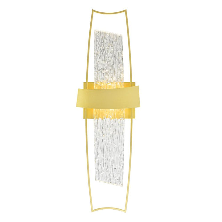 Guadiana Integrated LED Satin Gold Wall Light