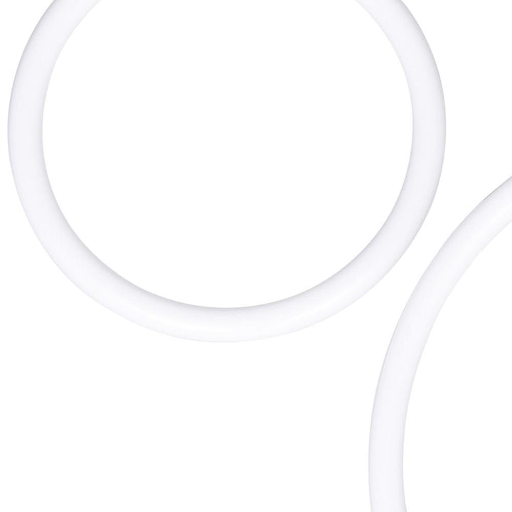 Hoops 5 Light LED Chandelier With Black Finish