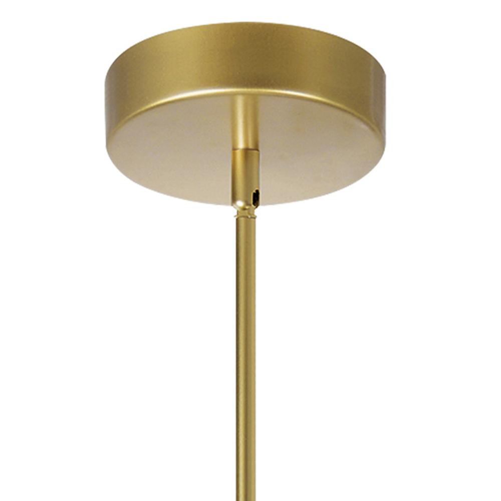 Oskil LED Integrated Chandelier With Satin Gold Finish