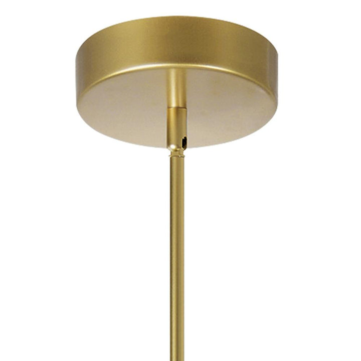 Oskil LED Integrated Chandelier With Satin Gold Finish