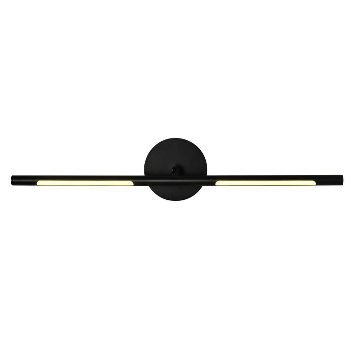 Oskil LED Integrated Wall Light With Black Finish