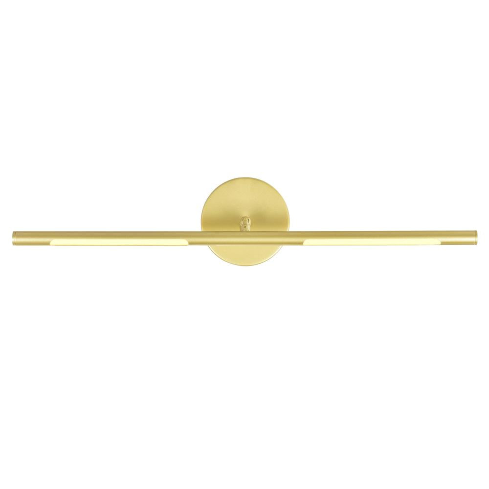 Oskil LED Integrated Wall Light With Satin Gold Finish