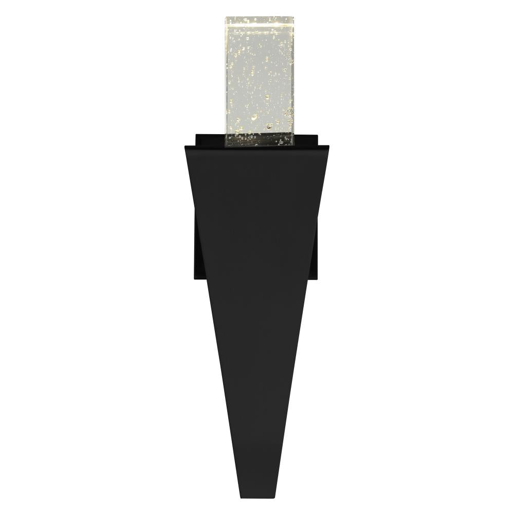 Catania LED Integrated Black Wall Light