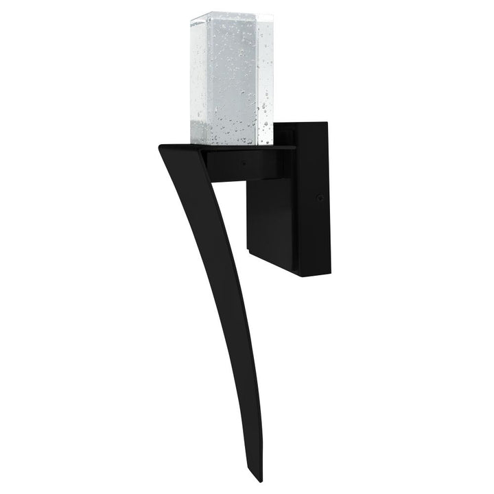 Catania LED Integrated Black Wall Light