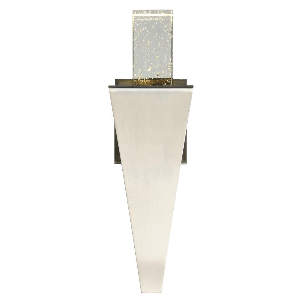 Catania LED Integrated Satin Nickel Wall Light