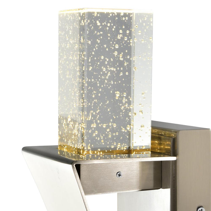 Catania LED Integrated Satin Nickel Wall Light