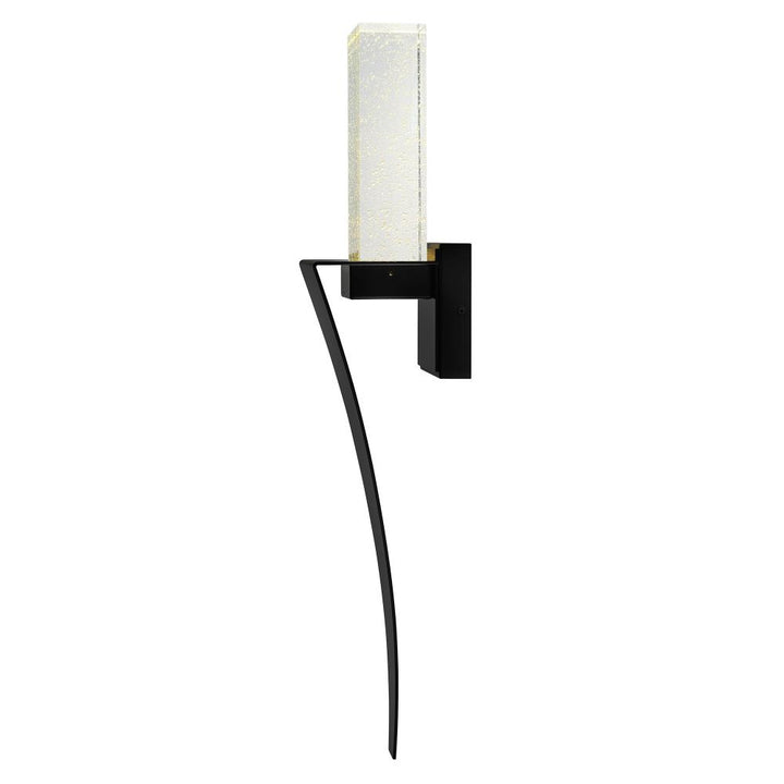 Catania Integrated LED Black Wall Light
