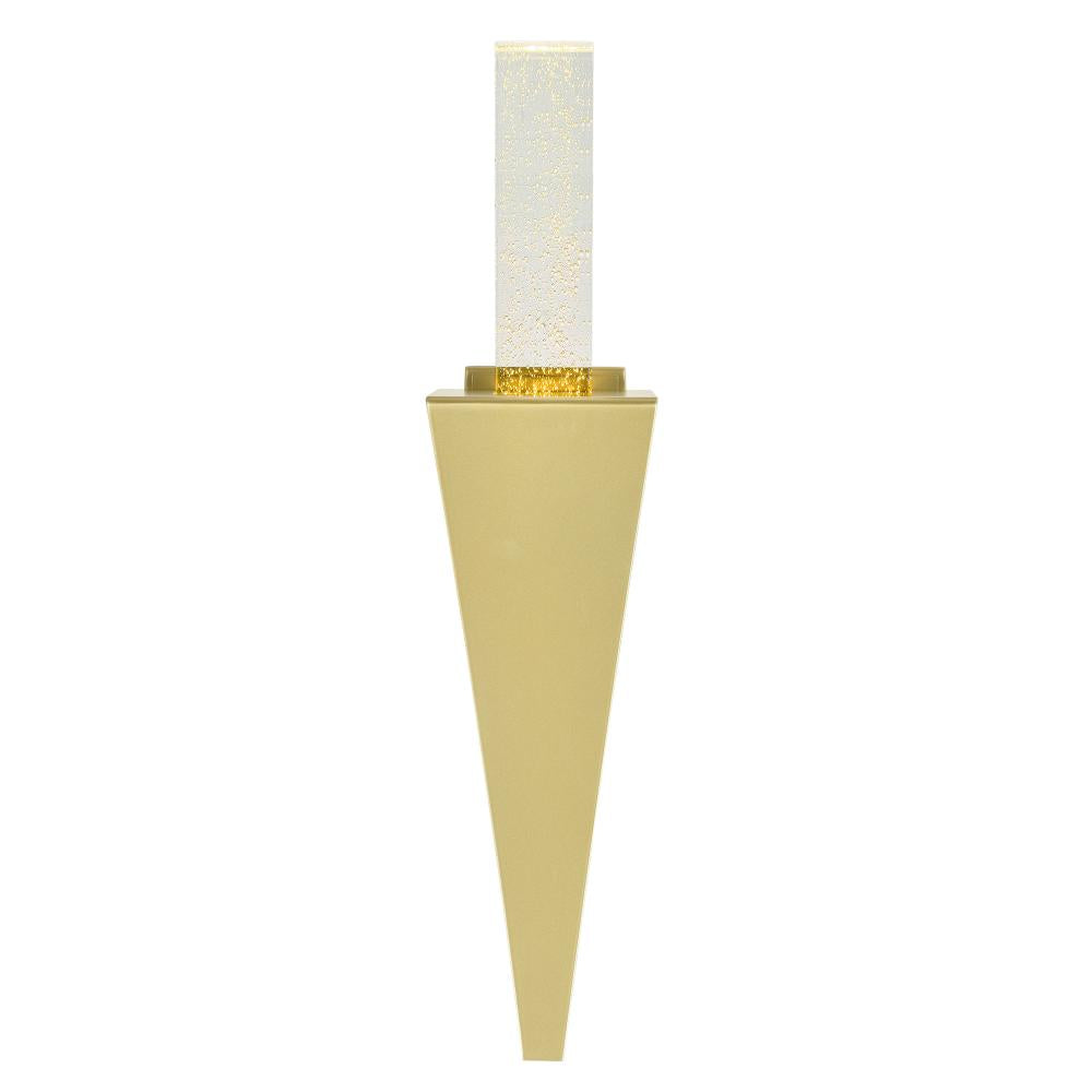 Catania Integrated LED Satin Gold Wall Light