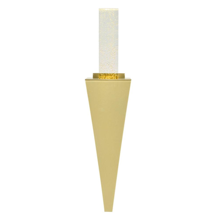 Catania Integrated LED Satin Gold Wall Light