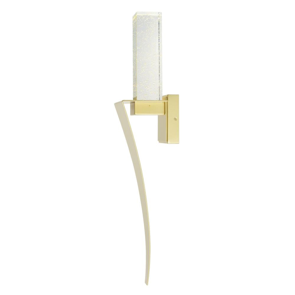 Catania Integrated LED Satin Gold Wall Light