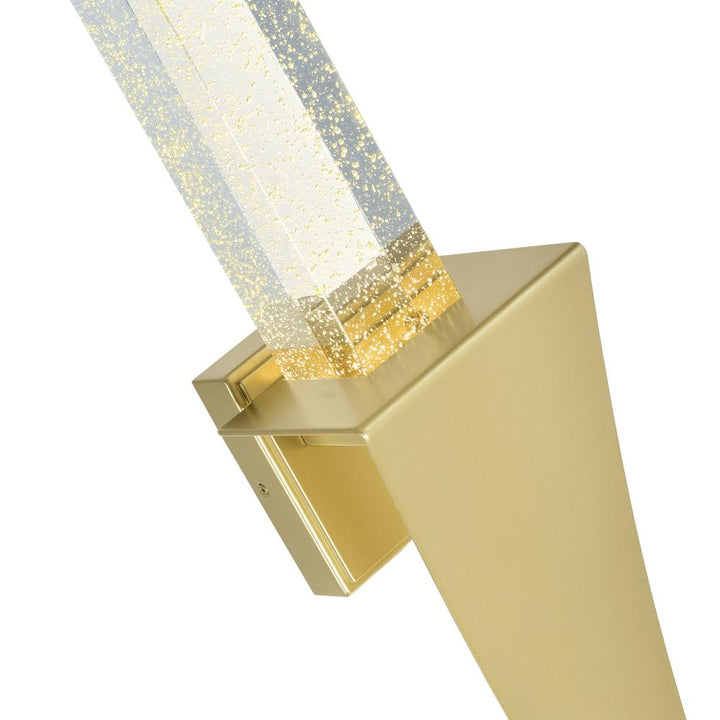 Catania Integrated LED Satin Gold Wall Light