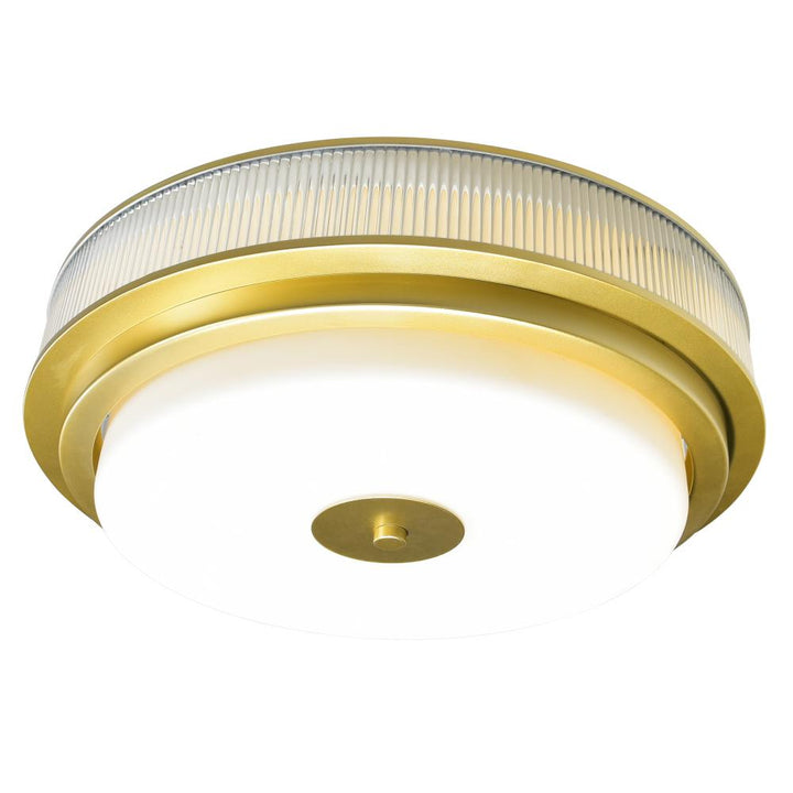 Valdivia 4 Light Satin Gold Flush Mount