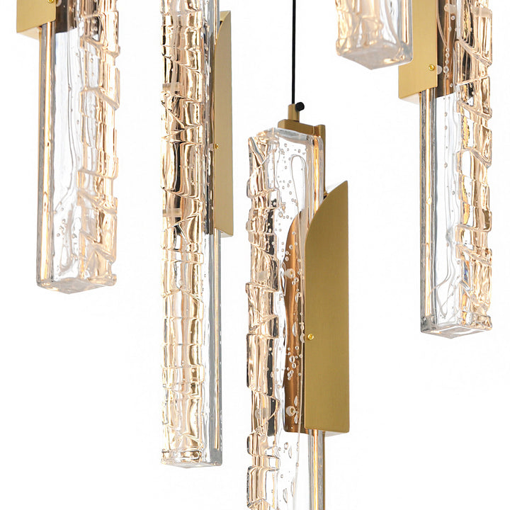 Valira Integrated LED Brass Mini Pendant