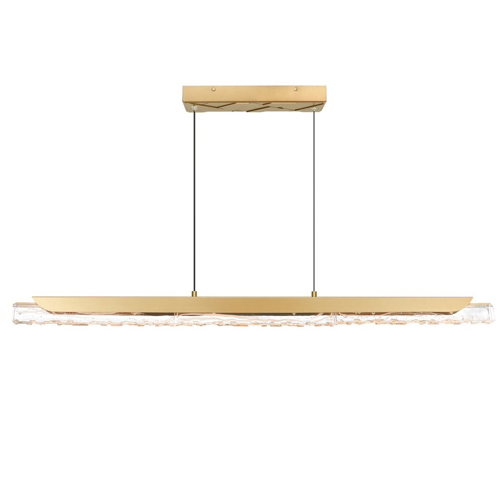 Valira Integrated LED Brass Chandelier