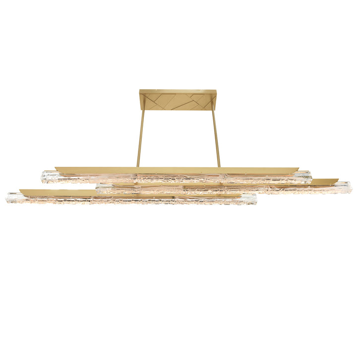 Valira Integrated LED Brass Chandelier