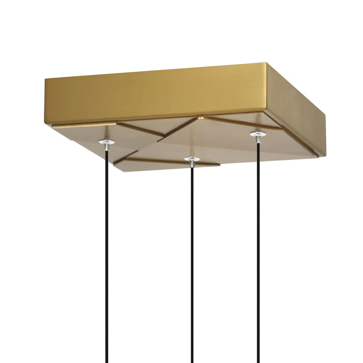 Valira Integrated LED Brass Mini Pendant