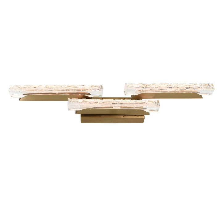 Valira Integrated LED Brass Vanity Light