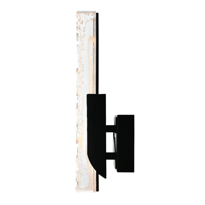 Valira Integrated LED Black Wall Light
