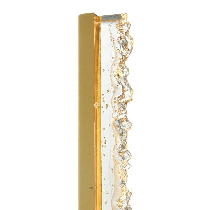 Stagger Integrated LED Brass Vanity Light
