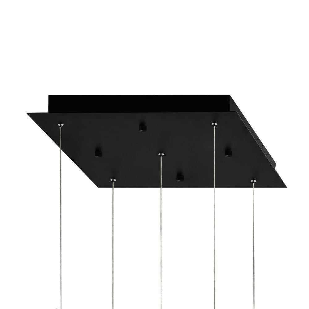 Greta Integrated LED Black Mini Pendant