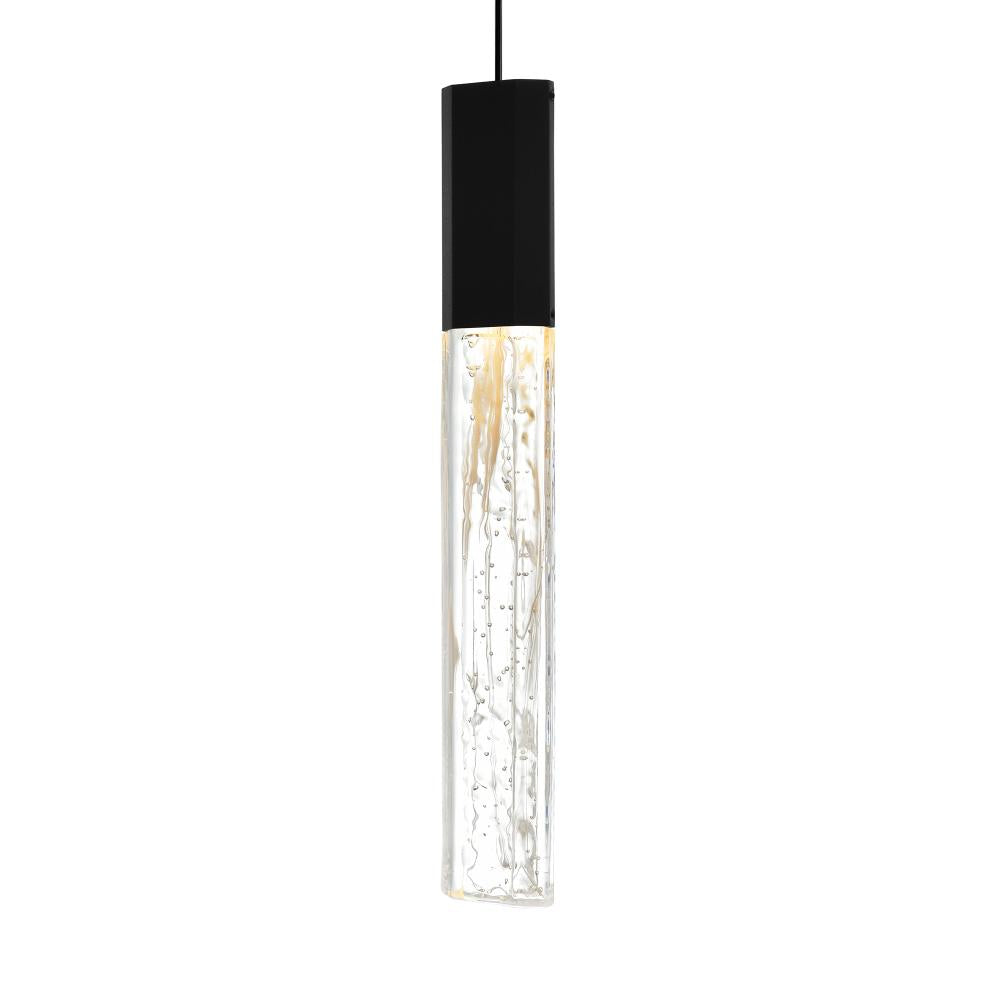 Greta Integrated LED Black Mini Pendant