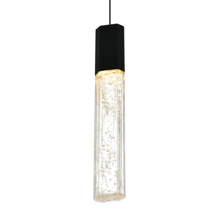 Greta Integrated LED Black Mini Pendant