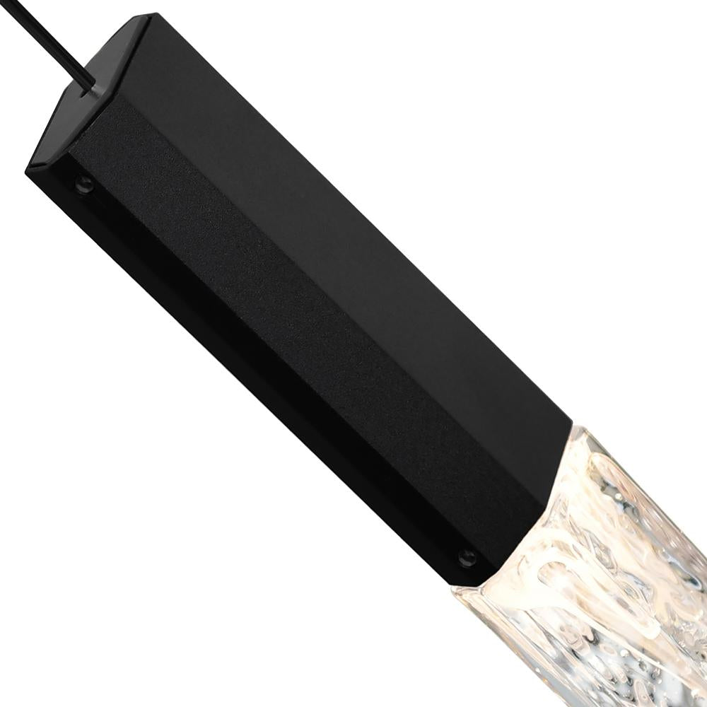 Greta Integrated LED Black Mini Pendant