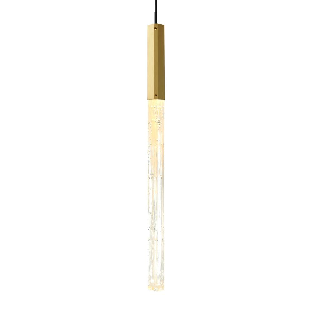 Greta Integrated LED Brass Mini Pendant