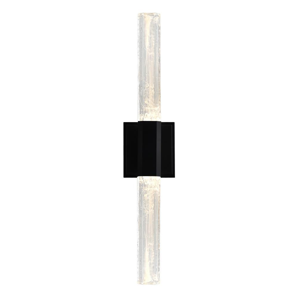 Greta Integrated LED Black Vanity Light