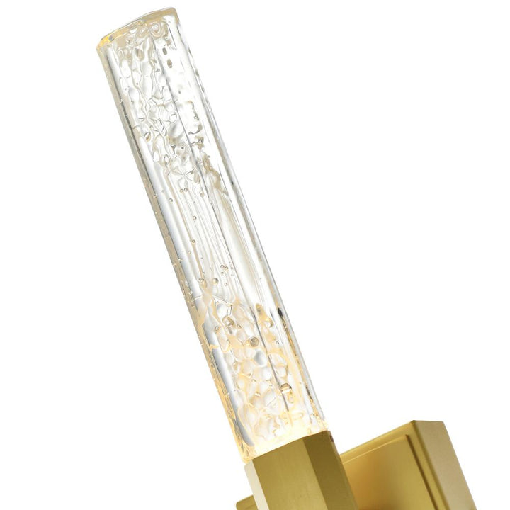 Greta Integrated LED Brass Wall Light