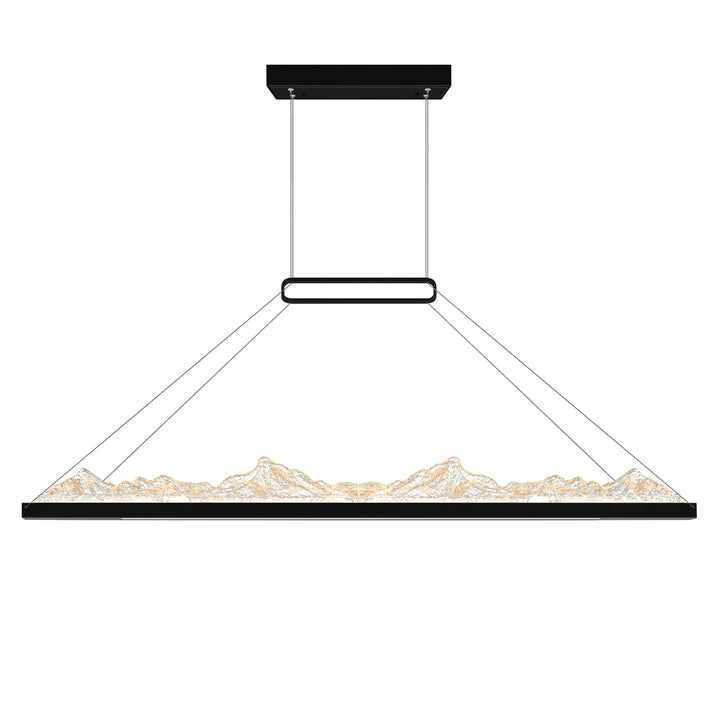 Himalayas Integrated LED Black Island/Pool Table Light
