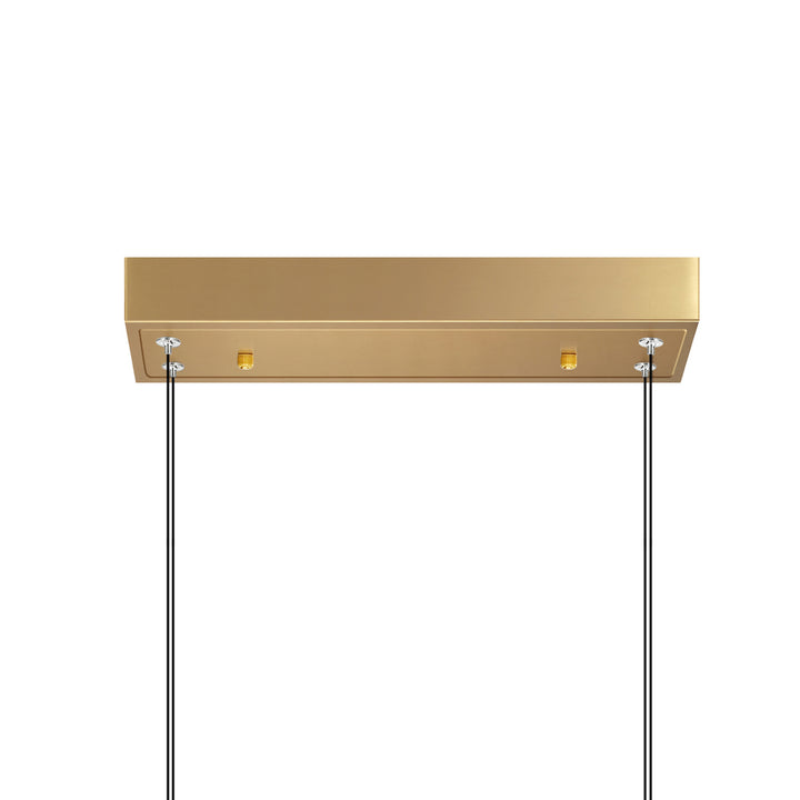 Himalayas Integrated LED Brass Island/Pool Table Light