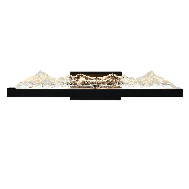 Himalayas Integrated LED Black Vanity Light