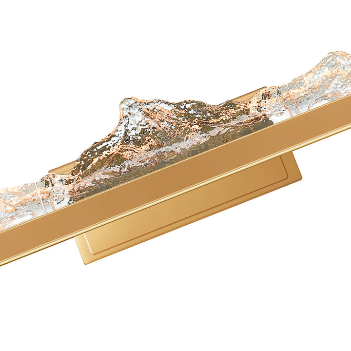 Himalayas Integrated LED Brass Vanity Light