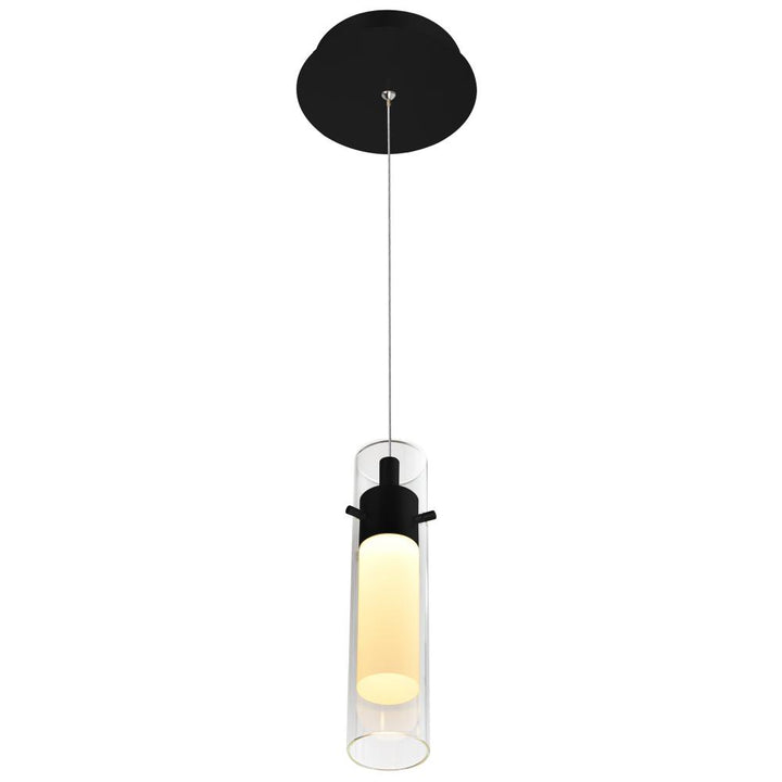 Olinda LED Integrated Black Mini Pendant