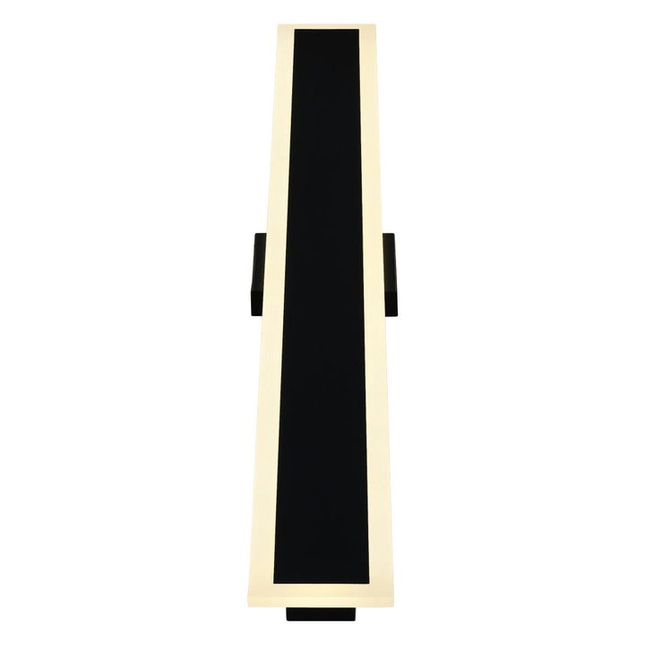 Malibu LED Integrated Black Outdoor Wall Light