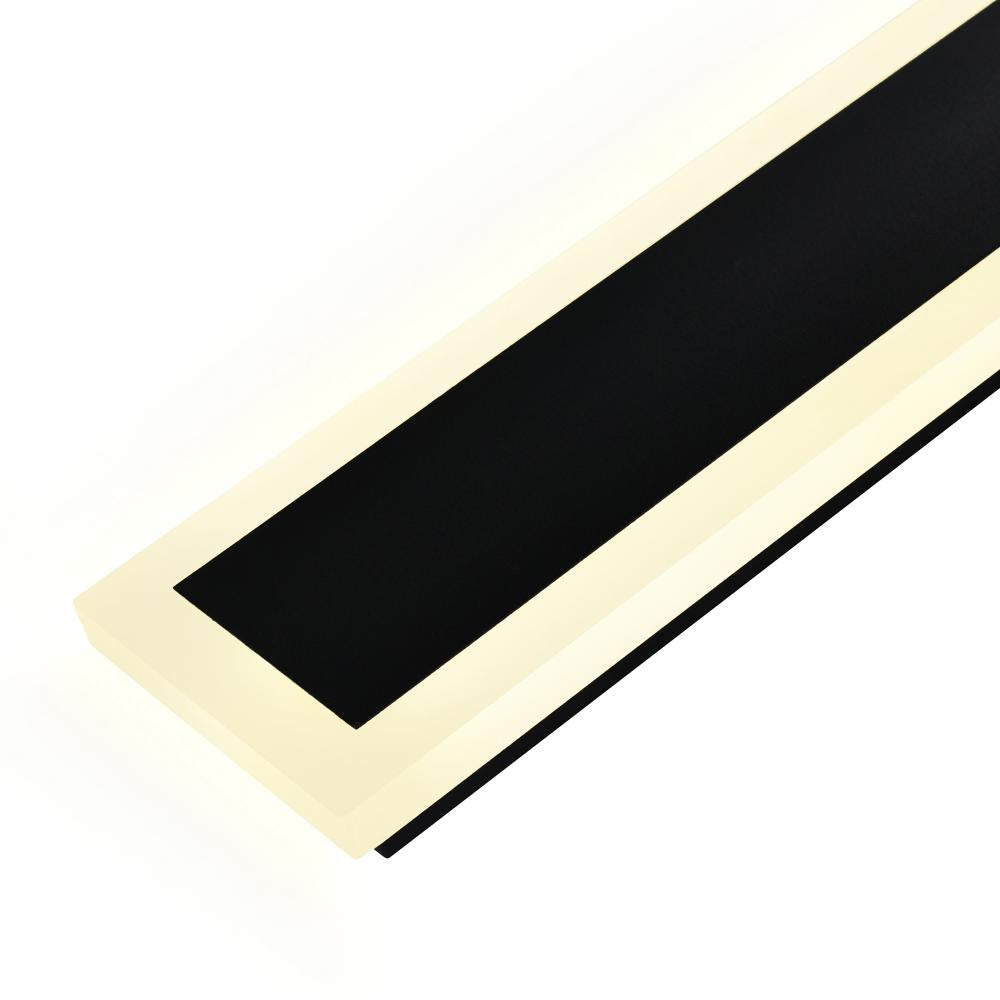 Malibu LED Integrated Black Outdoor Wall Light