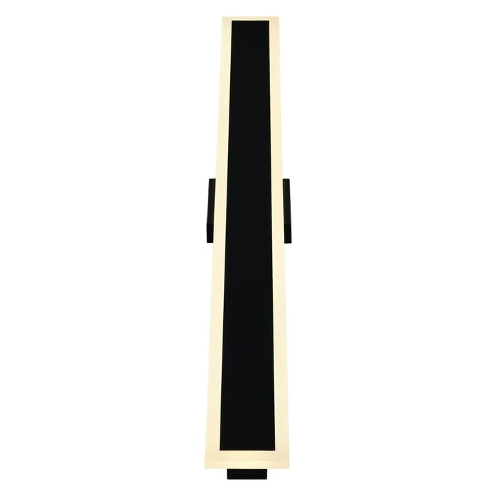 Malibu LED Integrated Black Outdoor Wall Light